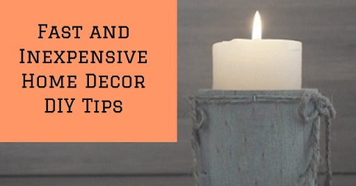 5 Easy Home Decor DIY Tips